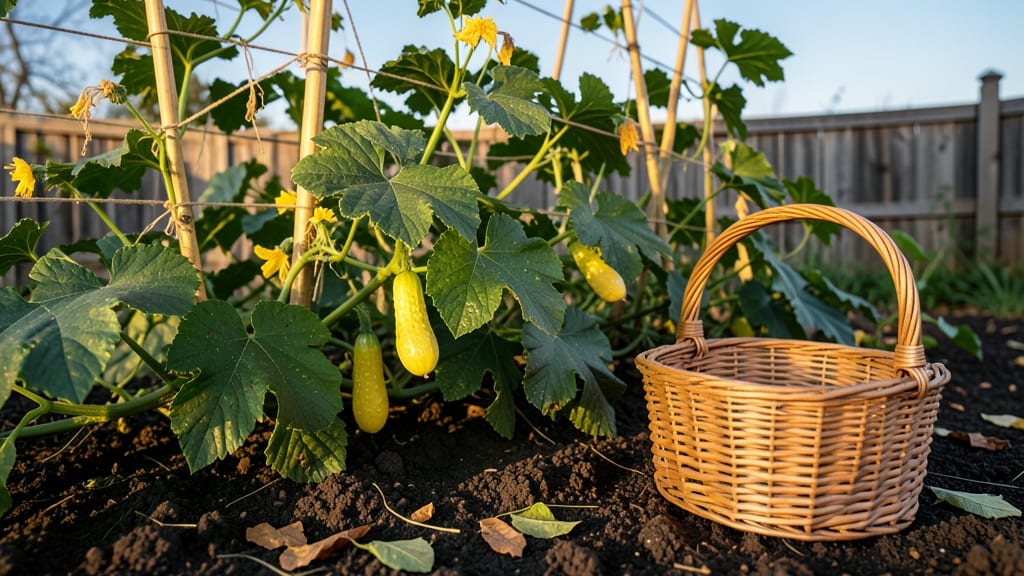 Small Round Yellow Cucumbers: Compact Vine Powerhouse for Small Spaces