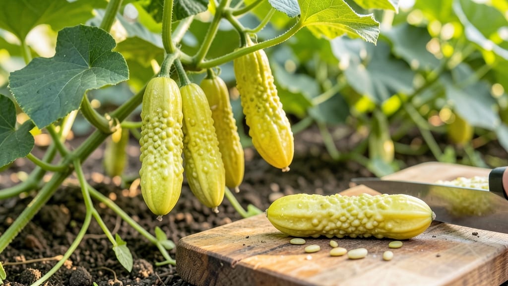 Lemon Cucumber for Zesty Flavor