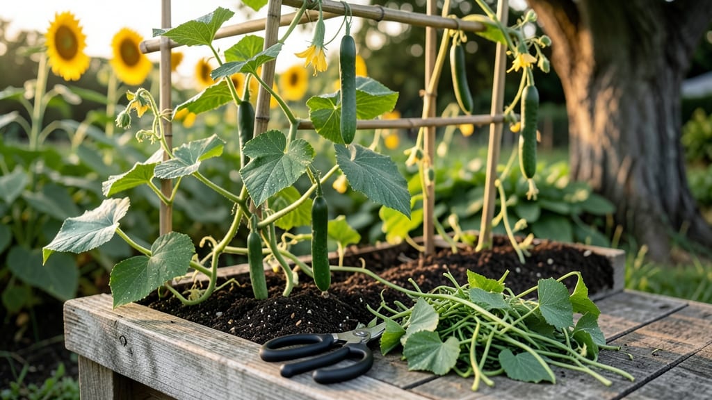 Can You Trim Back Cucumber Plants: When and How to Boost Yields Without Stressing Vines