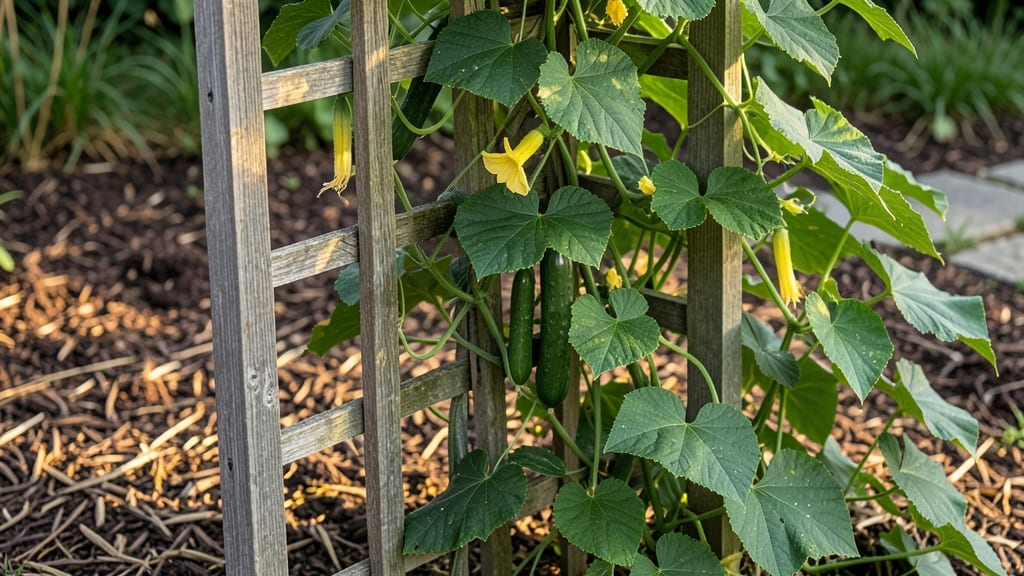 Fully Grown Cucumber Plants: Year-Round Harvesting Secrets for Containers