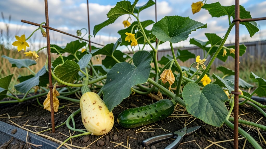 Why Are My Cucumbers Yellow: 3 Common Causes and Fixes