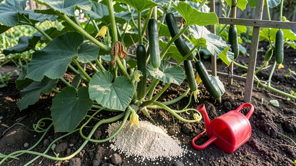 Fertilizer Burn Fix on Cucumber Leaves: Revive Plants in 48 Hours