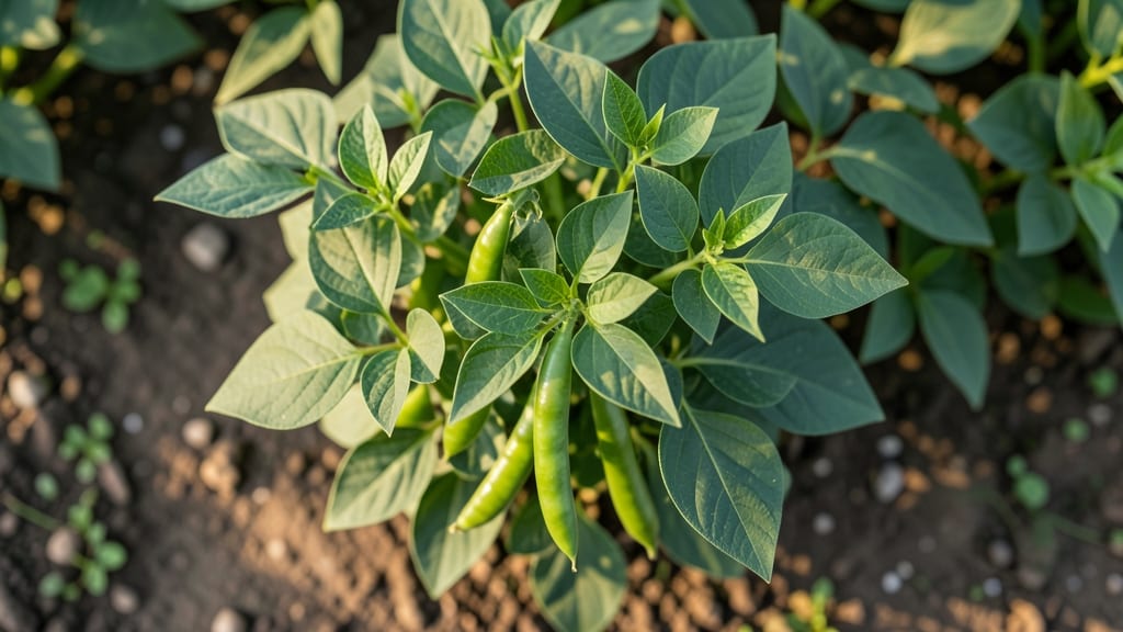Bush Beans with Stringless Pods