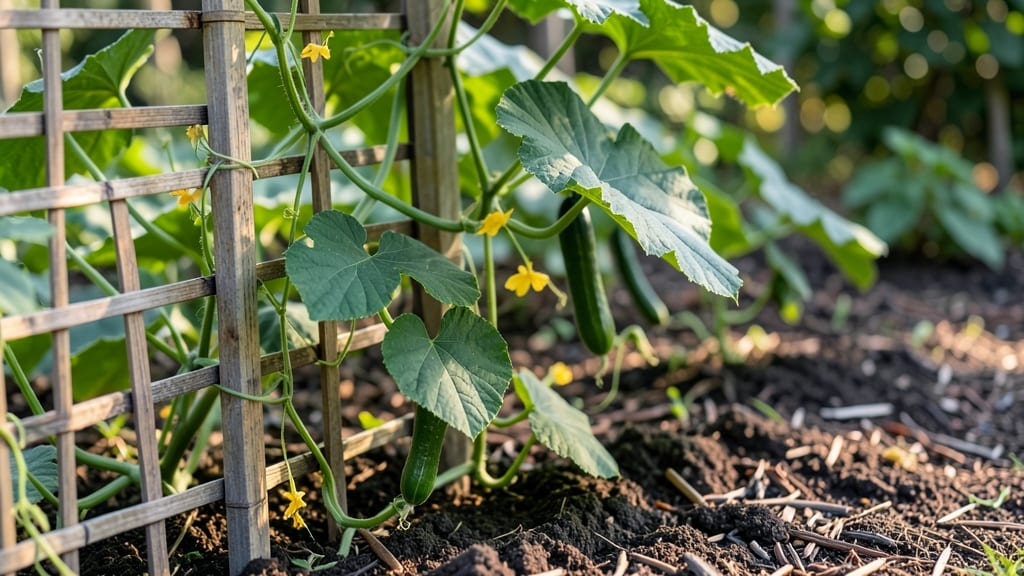 Cucumber Plant Growth Time Lapse: Seed-to-Vine Milestones in 4K Clarity
