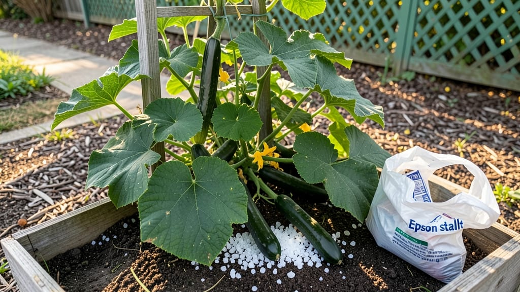 Epsom Salt for Cucumbers: How It Boosts Growth and Fixes Deficiencies