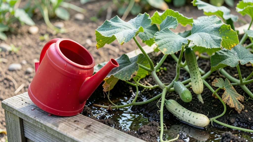 Overwatered Cucumber: Revive Wilted Vines in 3 Easy Steps