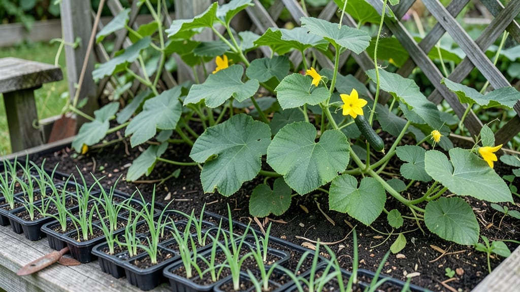 Can You Plant Onions and Cucumbers Together: Companion Planting Rules and Risks