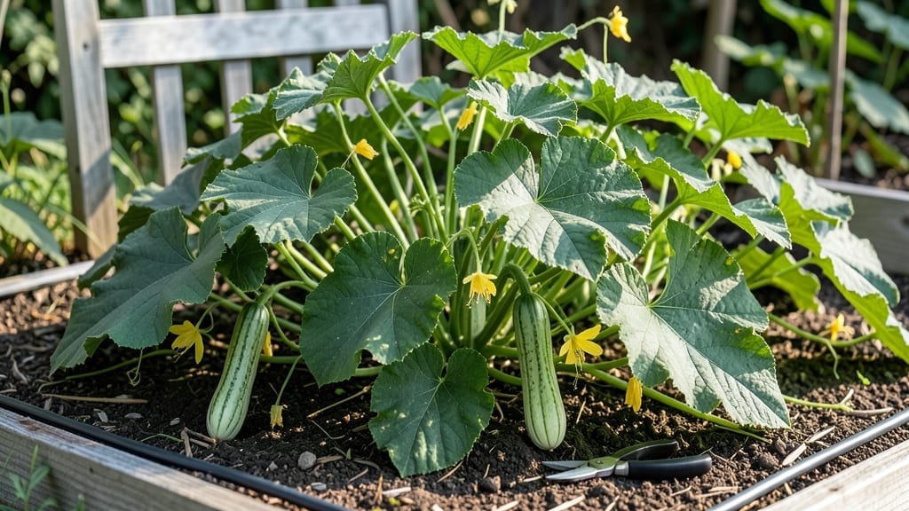 Green Apple Cucumber Growing Guide: Pole-Trained Abundance in 55 Days