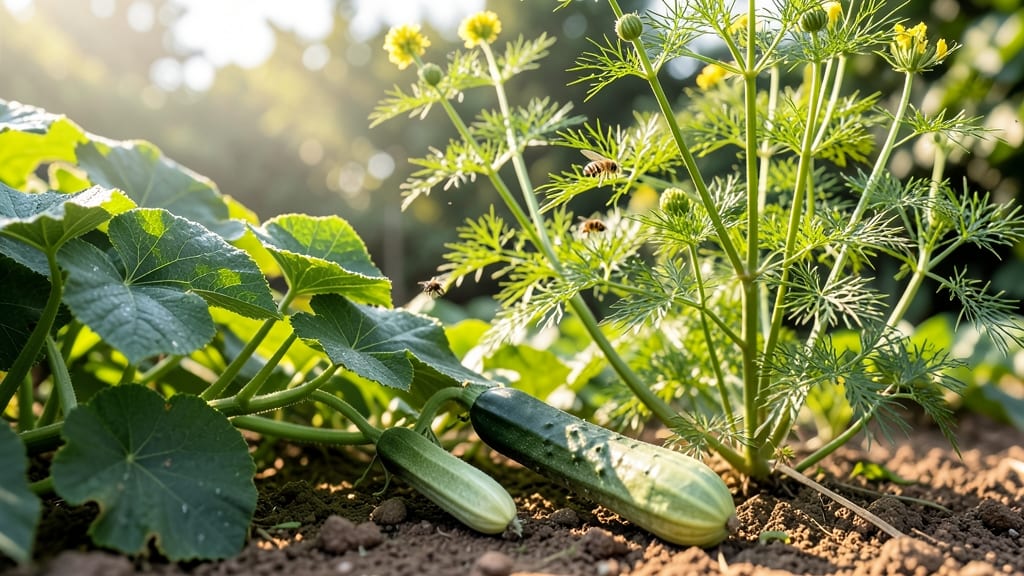 Dill Plants for Pollinators and Flavor