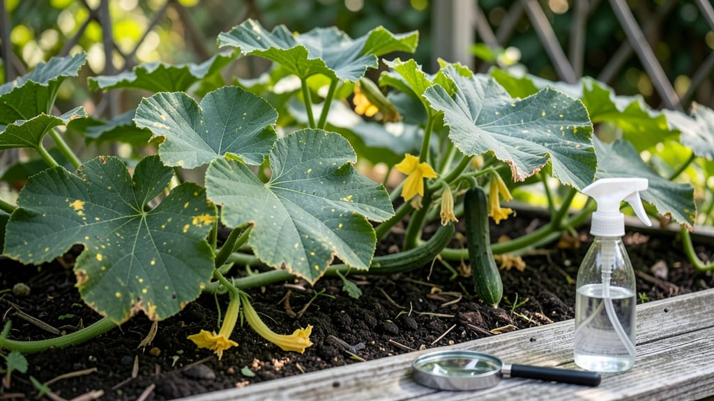 What Causes Yellow Spots on Cucumber Leaves: Fungal Blight or Bacterial Spot ID Guide