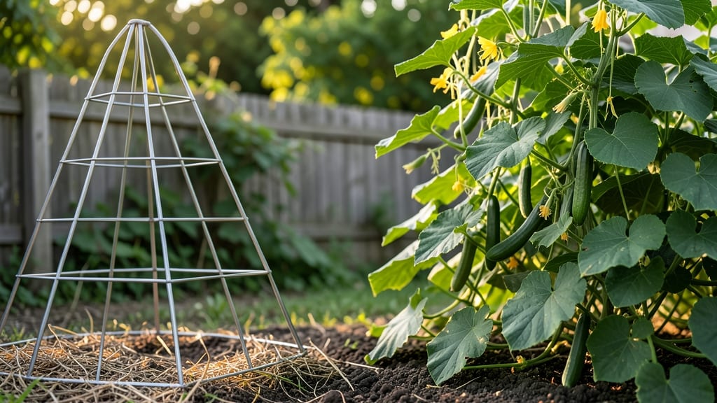 How to Choose the Best Cucumber Plant Cage: Size, Material, and Support Guide