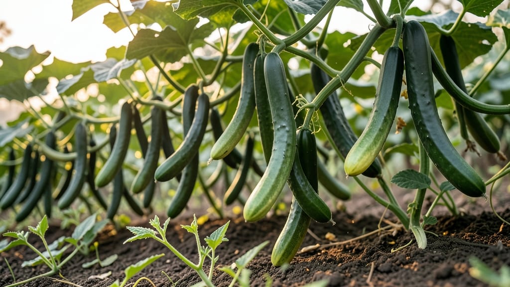 Armenian Cucumber for Rapid Seed-to-Harvest