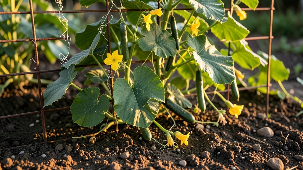 Cattle Panel Cucumber Trellis: No-Waste Support for Bushy Vines in Tight Spaces