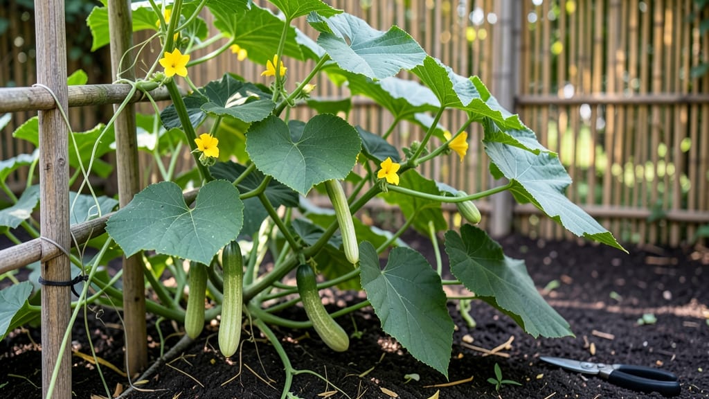 Big Cucumber Plants: Vining Giants Ready in 55 Days