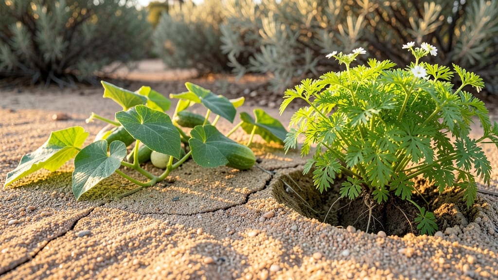 Coriander for Soil Improvement