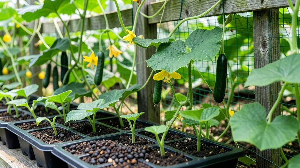 Hothouse Cucumber Seeds: Bold Heat-Resistant Variety for Year-Round Harvests