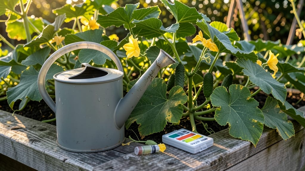 Cucumber Leaves Going Yellow: Quick Fixes for Nutrient Deficiency