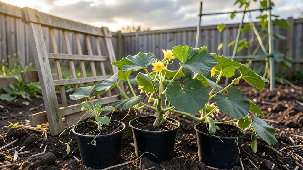 Planting Cucumbers in Pots: Bushy Harvests in 60 Days With Minimal Space