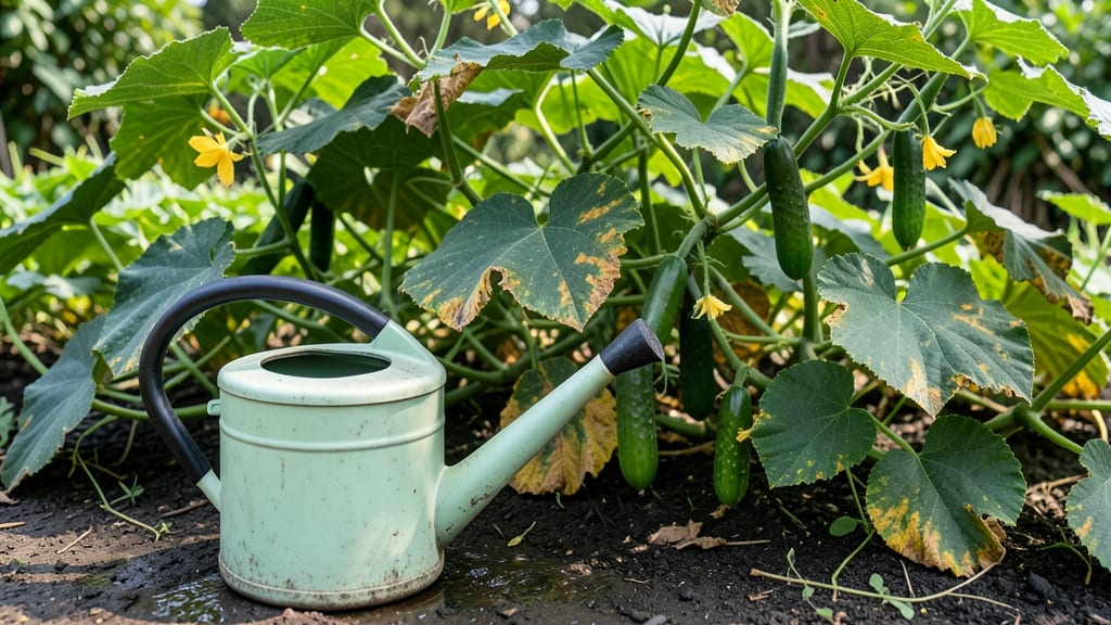 Cucumber Leaves Turning Yellow and Brown: 5 Fast Fixes to Save Your Plant