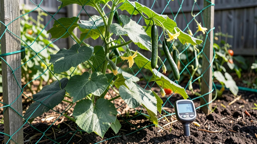 Why Are My Cucumbers Growing Curved: Light and Water Fix for Straight Stems