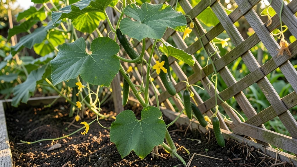 Cucumber Plant Height: How Tall They Grow & Best Trellis Spacing Tips