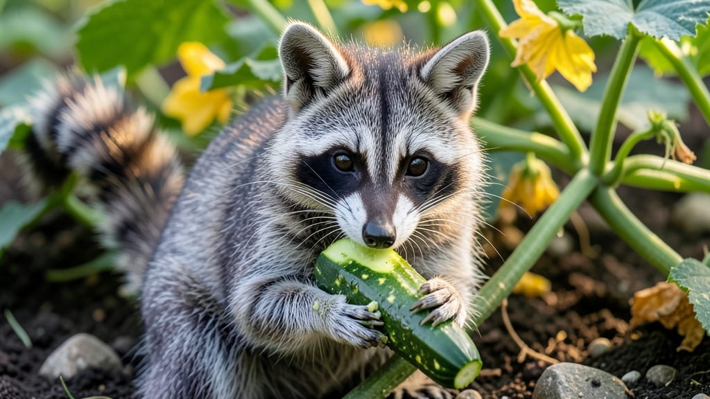 Do Raccoons Eat Cucumbers: What Gardeners Need to Know About Their Diet