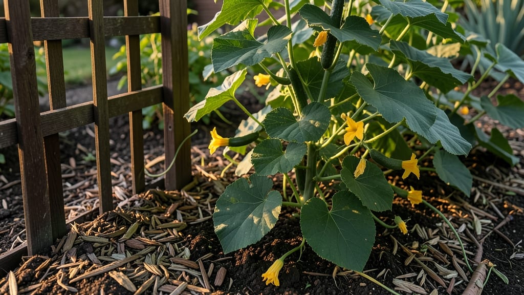 How Tall Do Straight Eight Cucumbers Grow: Vine Height & Trellis Space Guide