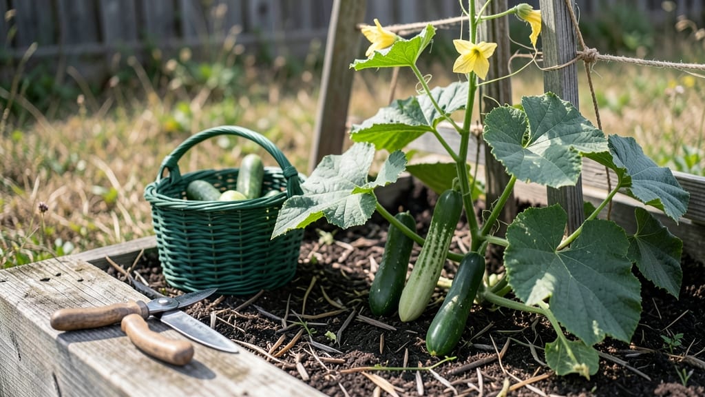 When to Pick Cucumbers Off the Vine: 3 Unmistakable Signs for Crisp, Seedless Harvests