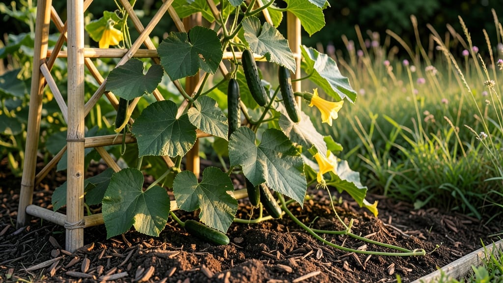 Burpless Supreme Cucumbers Growing Guide: Sulfur-Free Harvest in 55 Days