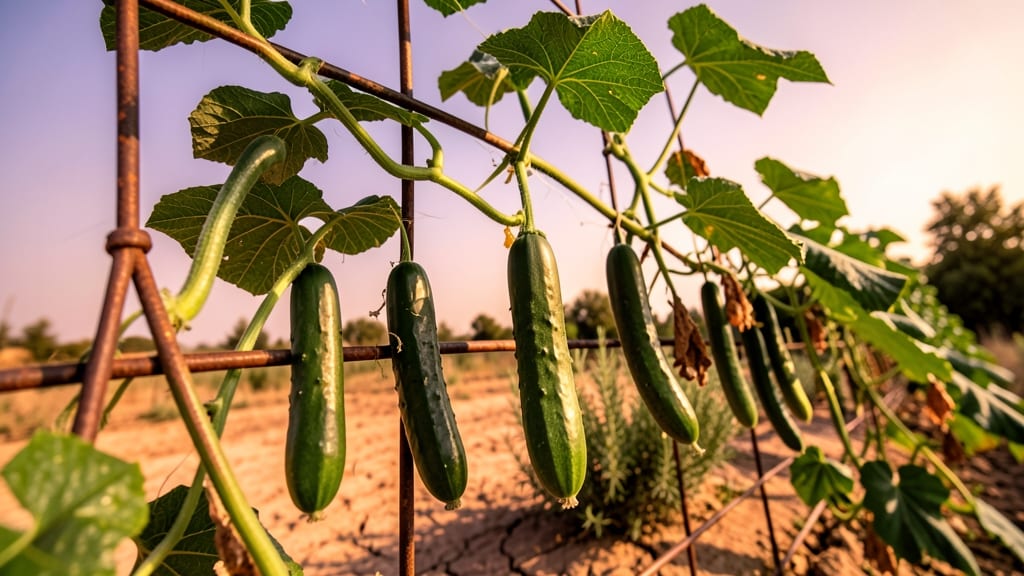 10 Long Cucumber Varieties: Fast-Growing Trellis Champions for Small Spaces