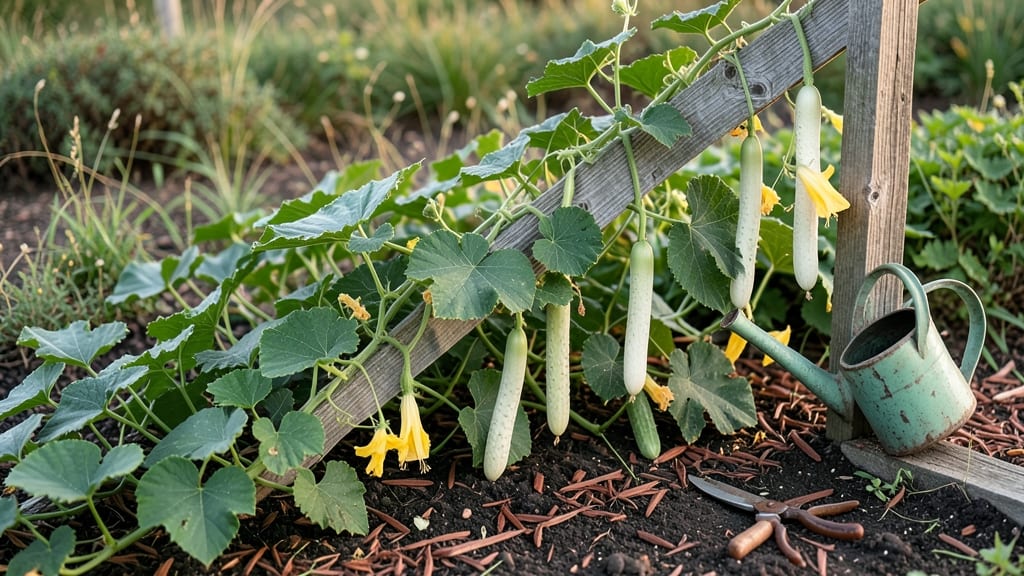 White Wonder Cucumber Growing Guide: Crisp, Seedless Slices in 55 Days