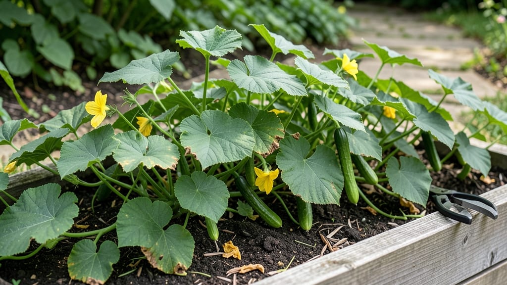 Cucumber Leaf Edges Turning Brown: Reversing Yellowing with pH-Balanced Care