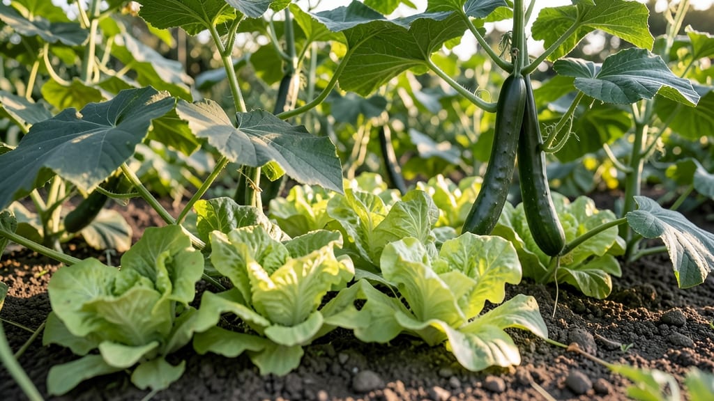 Lettuce for Shade and Continuous Harvests