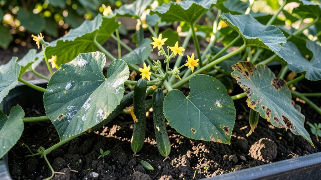 Common Cucumber Diseases: Spot, Treat, and Prevent Fungal Blight