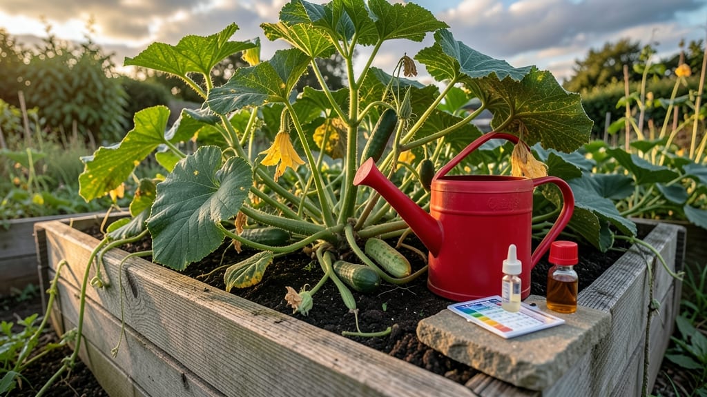 Why Are My Cucumbers Growing Yellow: 5 Common Causes and Fixes