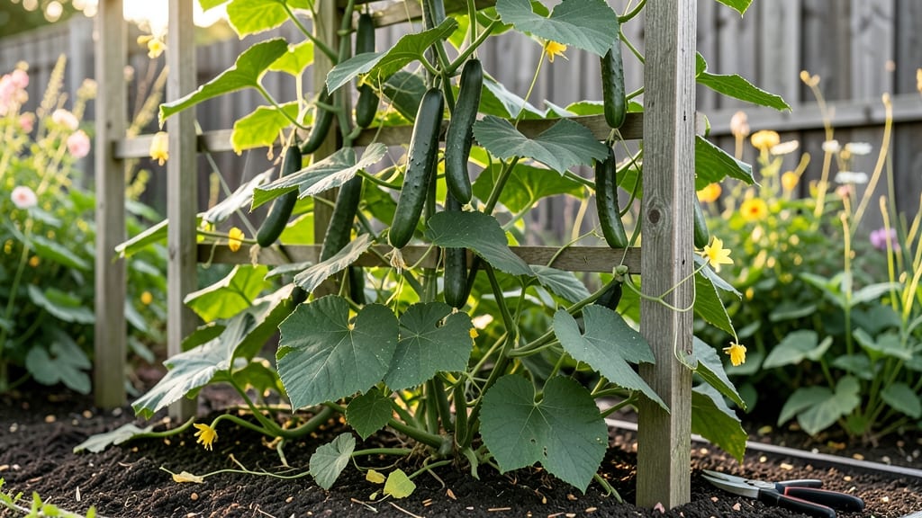 Space for Cucumber Plants: Exact Spacing Rules by Variety and Growth Type