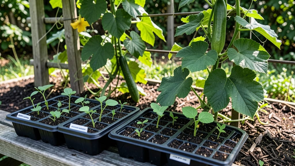 Can You Plant Zucchini and Cucumbers Together: Companion Planting Rules and Risks