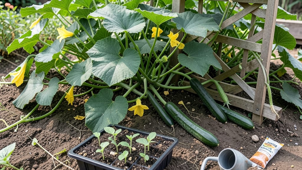 Armenian Cucumbers Planting: Frost-Resistant Variety Thrives in Cool Climates