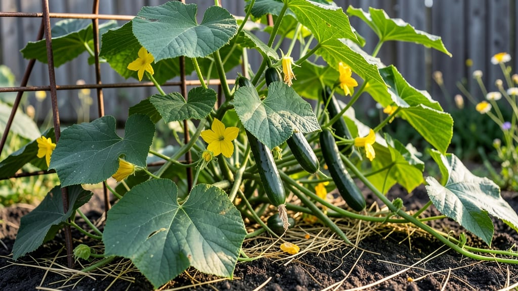 Cucumber Plant Images: Visual Growth Stages From Seed to Harvest