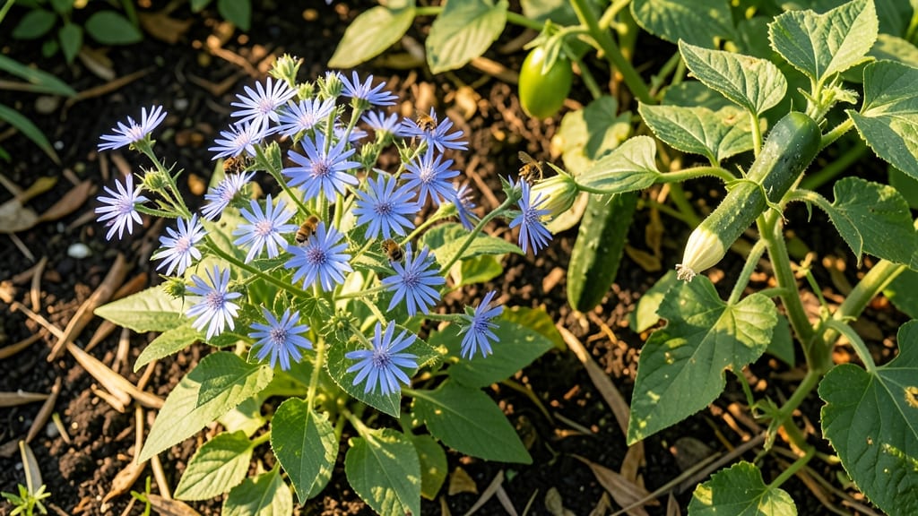 Borage Flowers For Pollinators