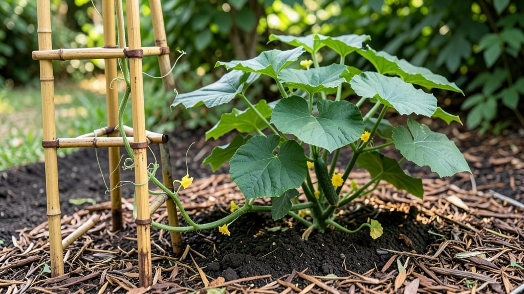 Grafted Cucumber Plants: Shorter Vines, Bigger Yields in Limited Space