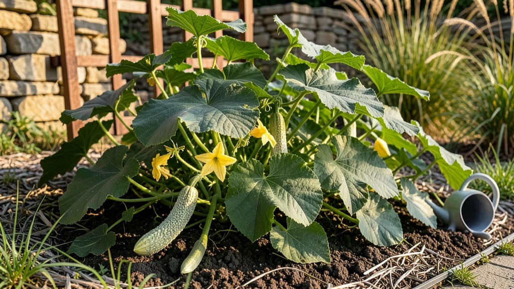 Lemon Cucumber Plants Growing: Sunny Balcony Harvest in 60 Days