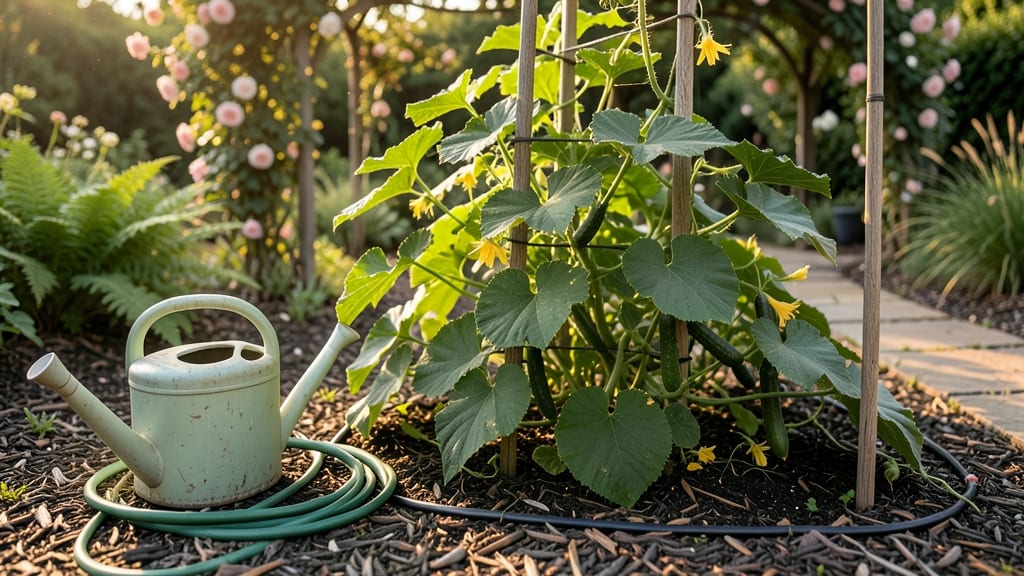 Do Cucumber Plants Need a Lot of Water: Exact Watering Schedule for Thriving Vines