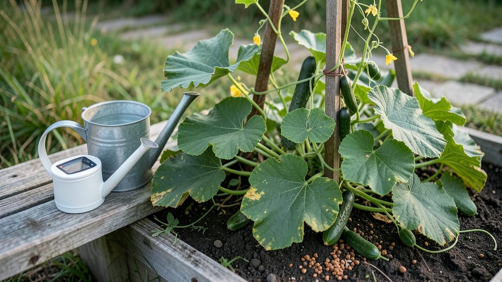 Why Are My Cucumber Plants Yellow: Overwatering vs. Nutrient Fix Guide