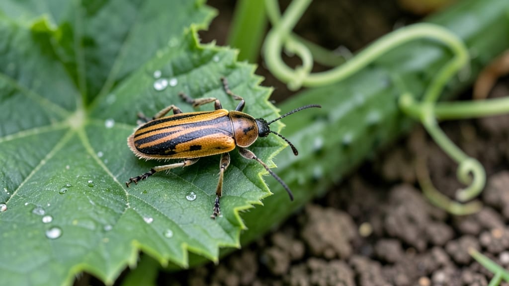 Bugs on Cucumber Plants: Organic Spray Fix for Mildew and Pests