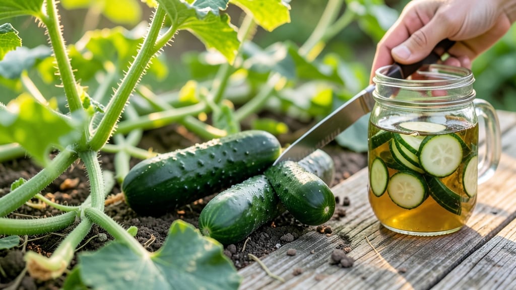 Bush Pickle Burpless Hybrid Seeds