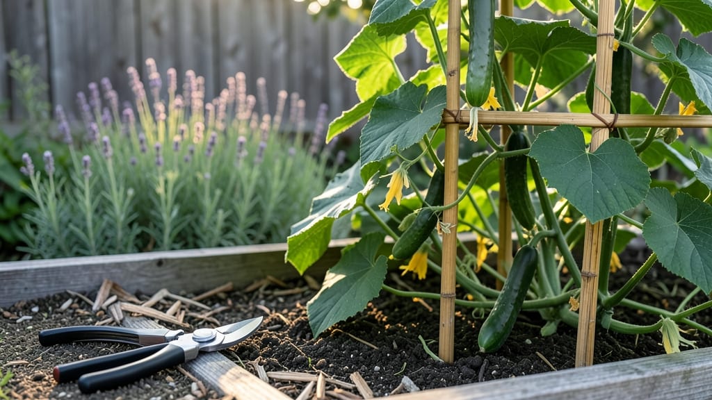 How to Prune Cucumber Plants: Maximize Yield With 3 Simple Cuts