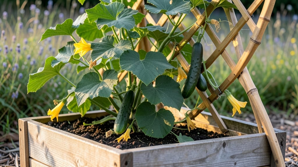 Planters Box Cucumbers Recipe: Bushy Vines and Bursting Harvests in 55 Days