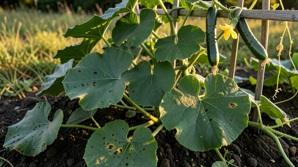 Spots on Cucumber Leaves: Neem Oil Fix for Fungal Blight in 24 Hours