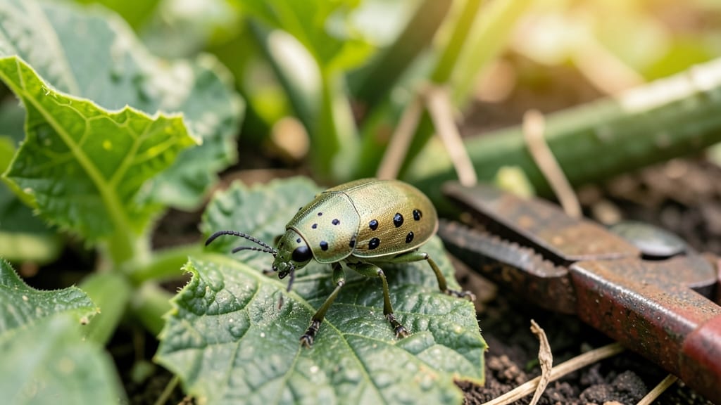 Green Spotted Cucumber Beetle: Natural Predator Lures to Protect Your Plants